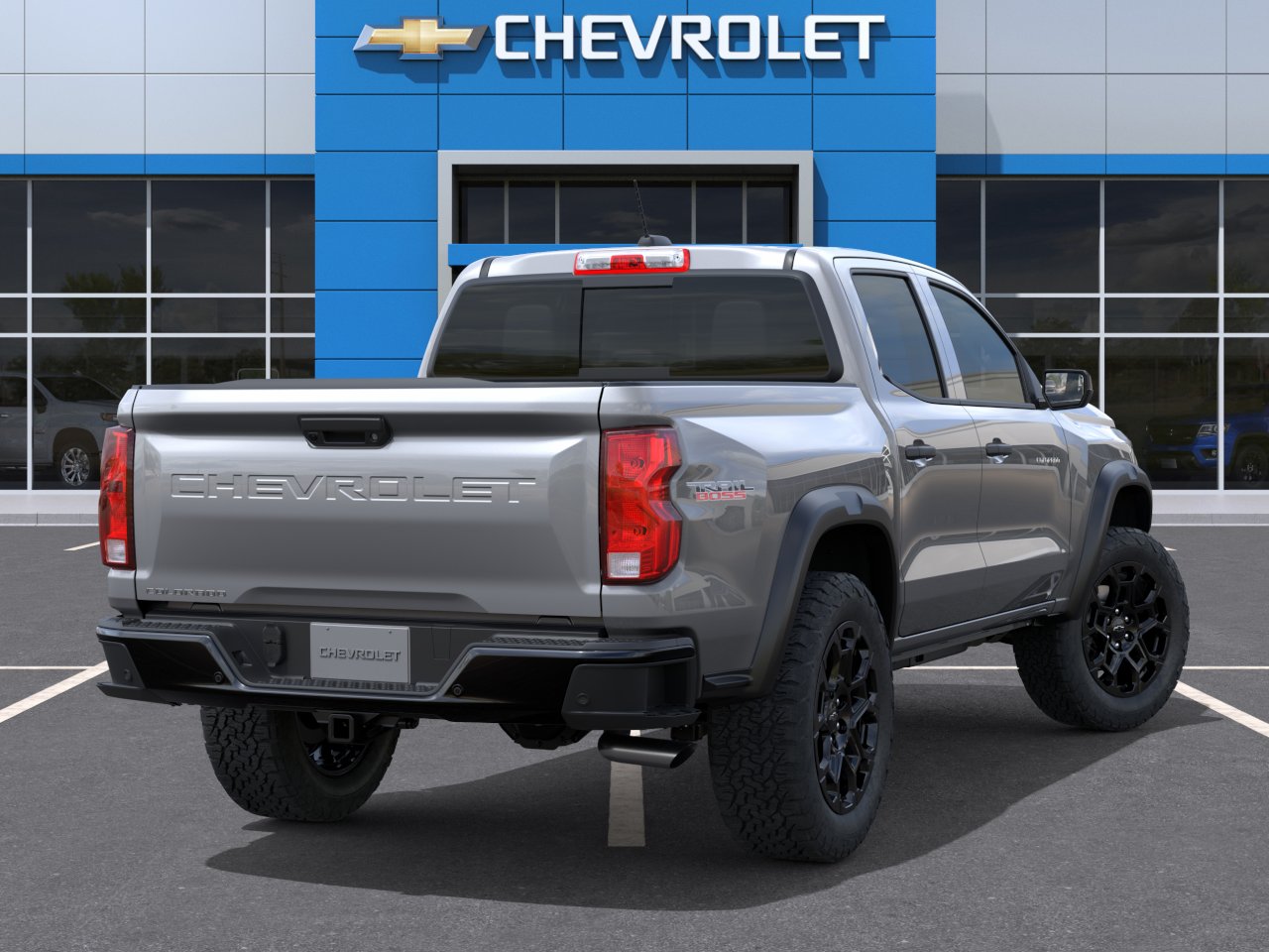 New 2026 Sterling Gray Metallic Chevrolet Trail Boss image 4