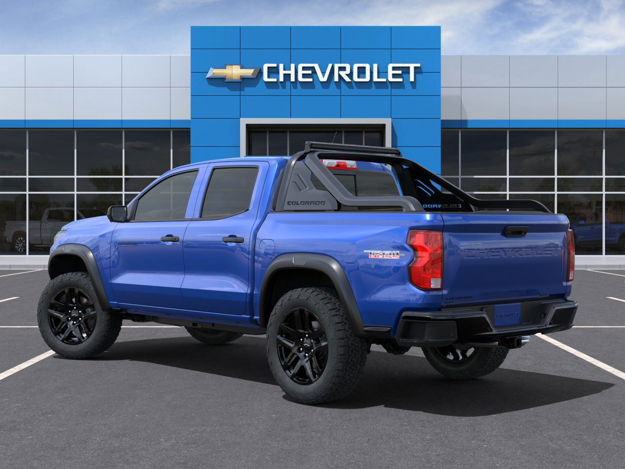 New 2025 Reef Blue Metallic Chevrolet Trail Boss image 3