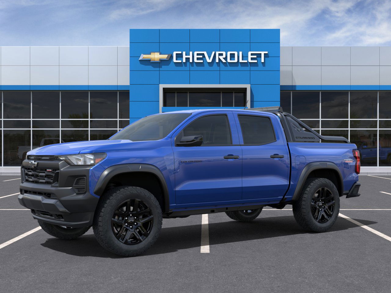 New 2025 Reef Blue Metallic Chevrolet Trail Boss image 2