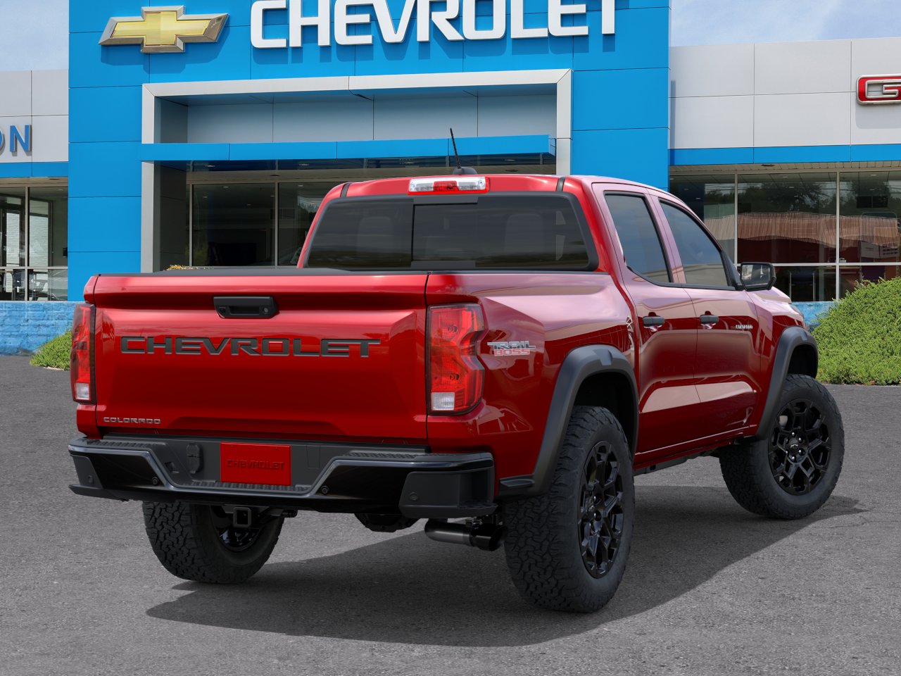 New 2026 Radiant Red Tintcoat Chevrolet Trail Boss image 4