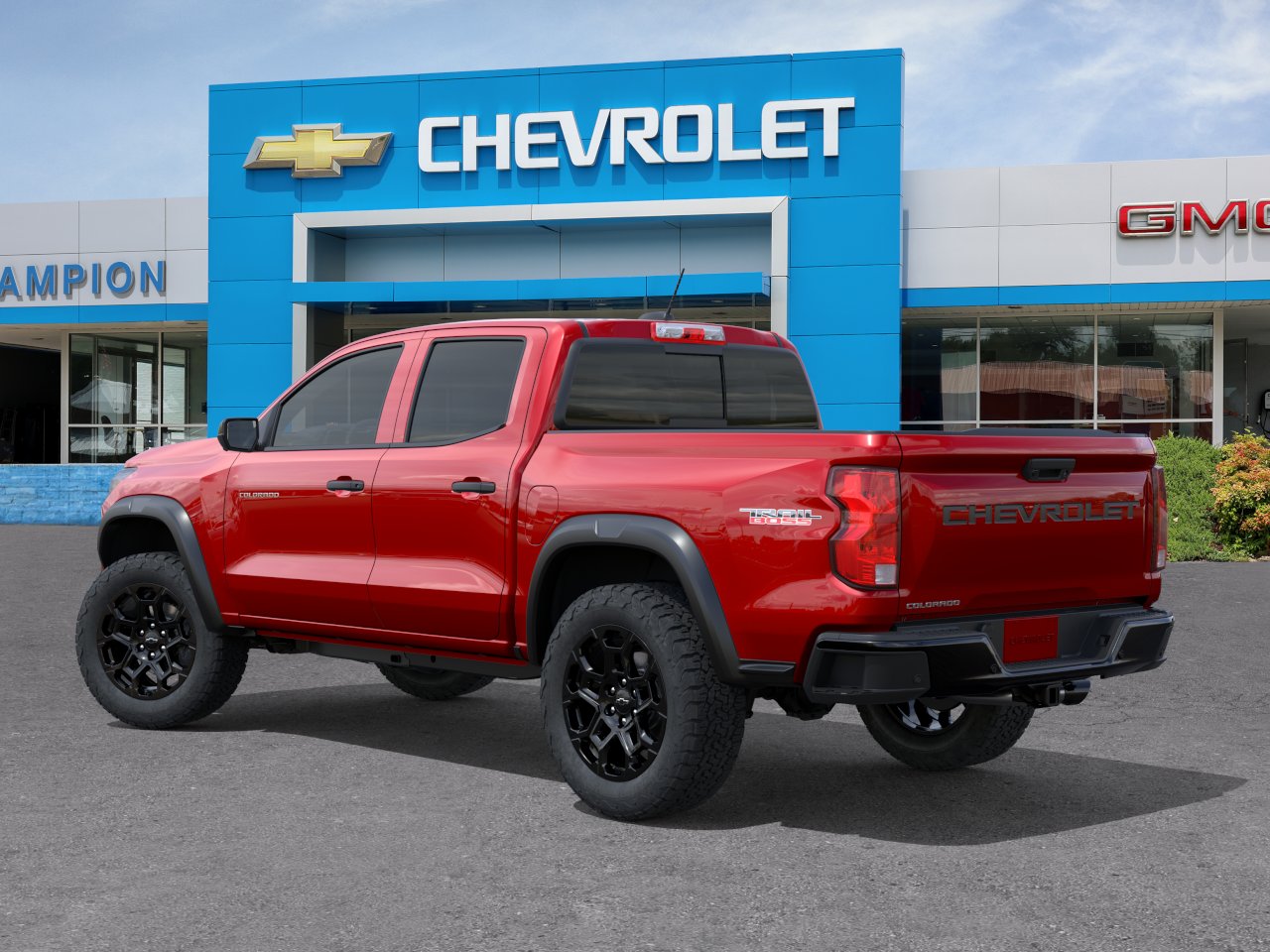New 2026 Radiant Red Tintcoat Chevrolet Trail Boss image 3