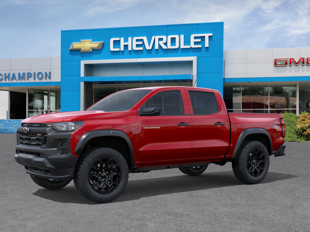 New 2026 Radiant Red Tintcoat Chevrolet Trail Boss image 2