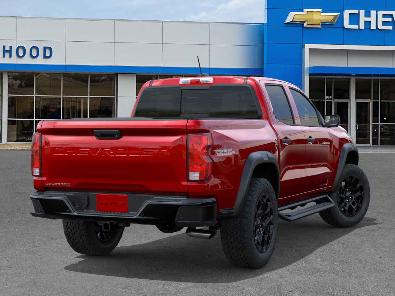 New 2026 Radiant Red Tintcoat Chevrolet Trail Boss image 4