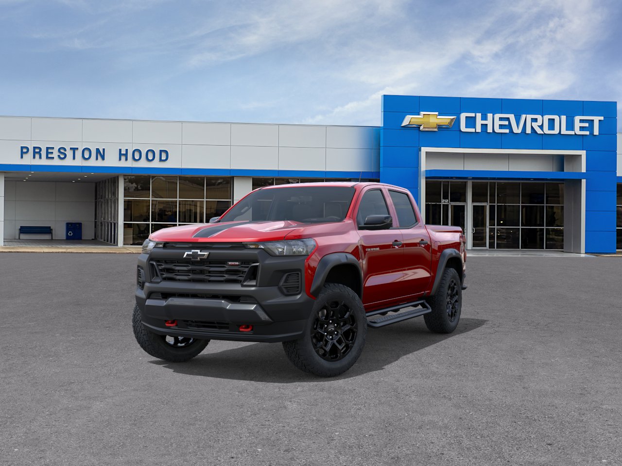 New 2026 Radiant Red Tintcoat Chevrolet Trail Boss image 8