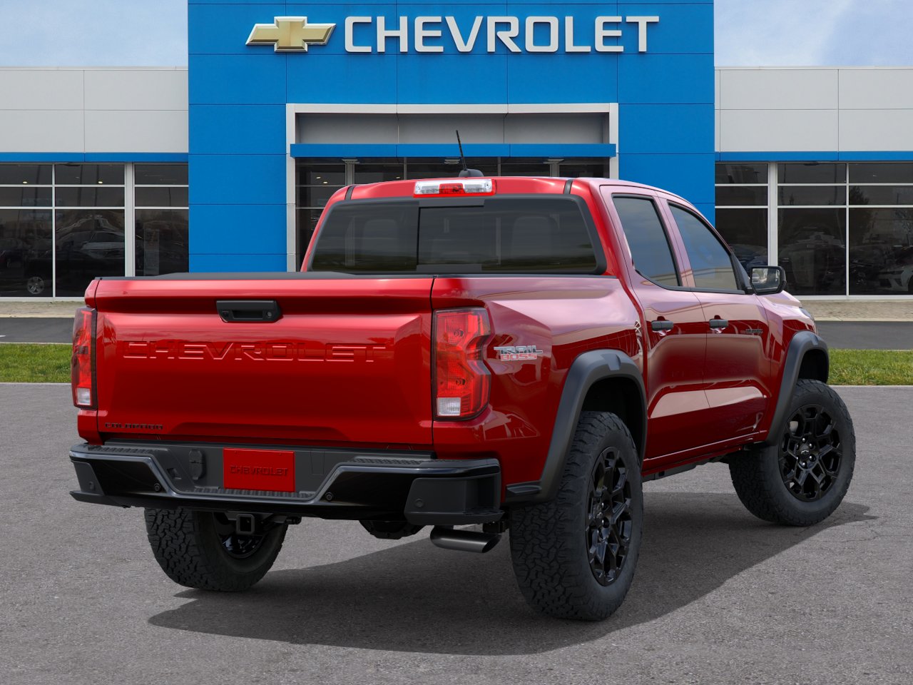 New 2026 Radiant Red Tintcoat Chevrolet Trail Boss image 4