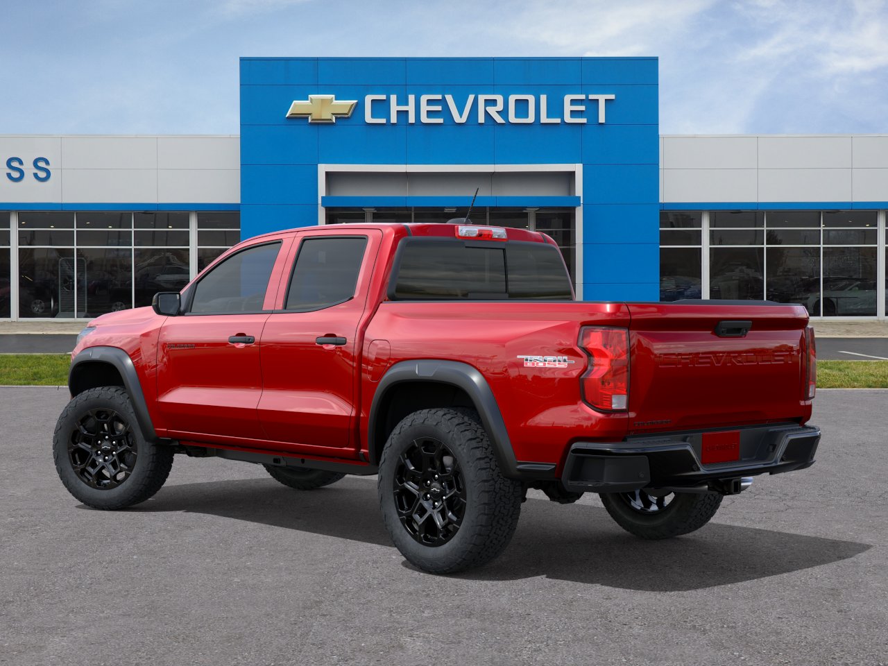New 2026 Radiant Red Tintcoat Chevrolet Trail Boss image 3