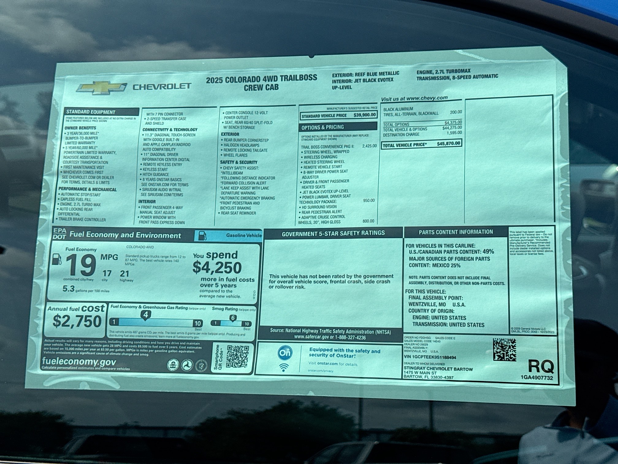 2025 Chevrolet Colorado Trail Boss - Photo 47