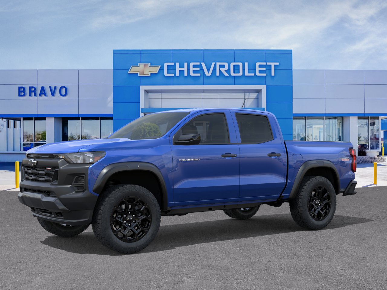New 2026 Reef Blue Metallic Chevrolet Trail Boss image 3