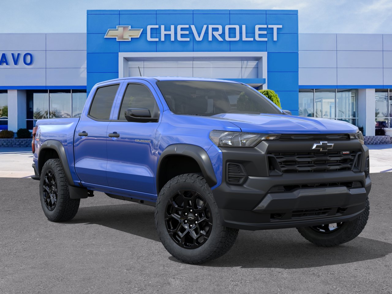 New 2026 Reef Blue Metallic Chevrolet Trail Boss image 8