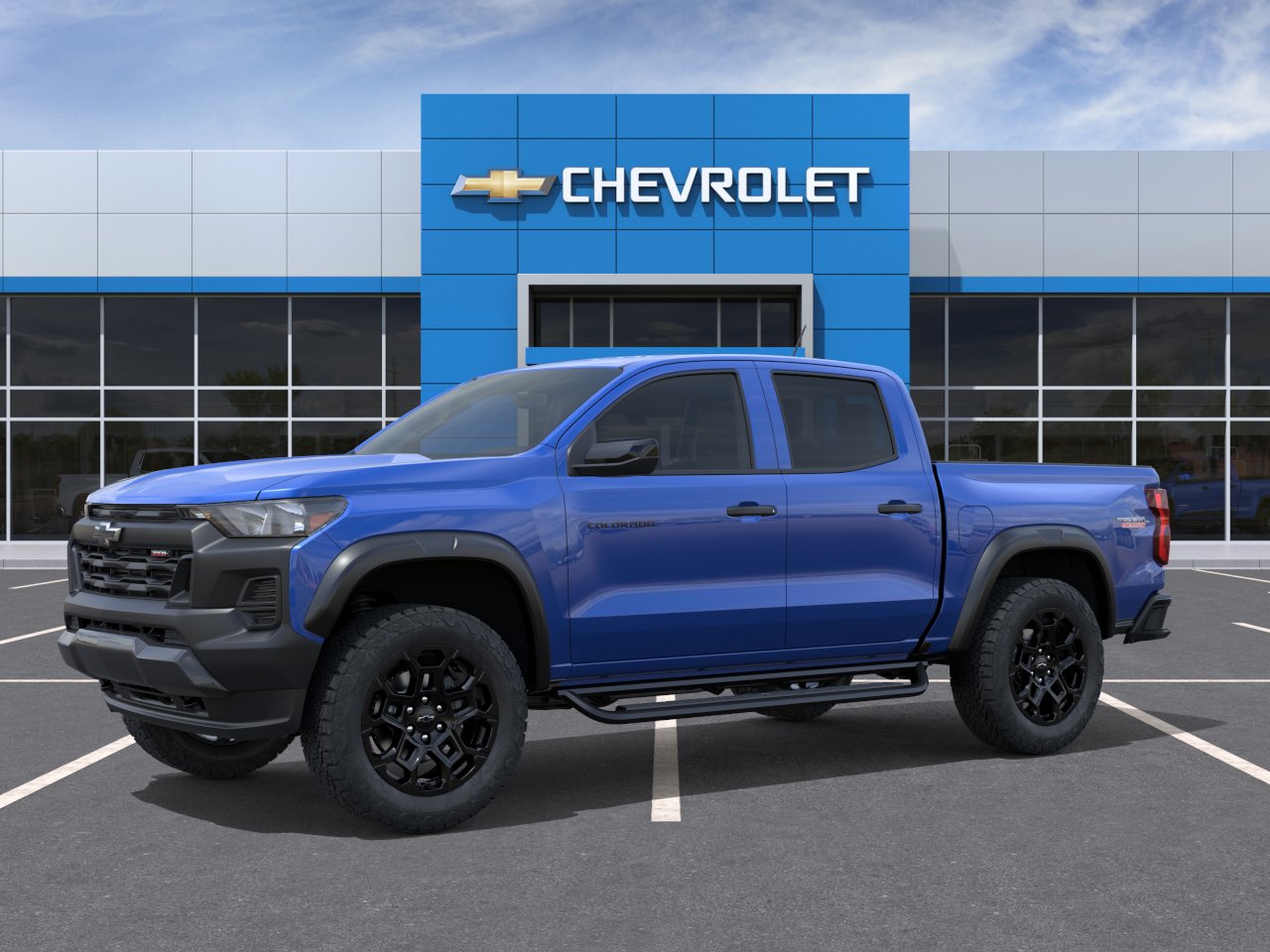 New 2026 Reef Blue Metallic Chevrolet Trail Boss image 2