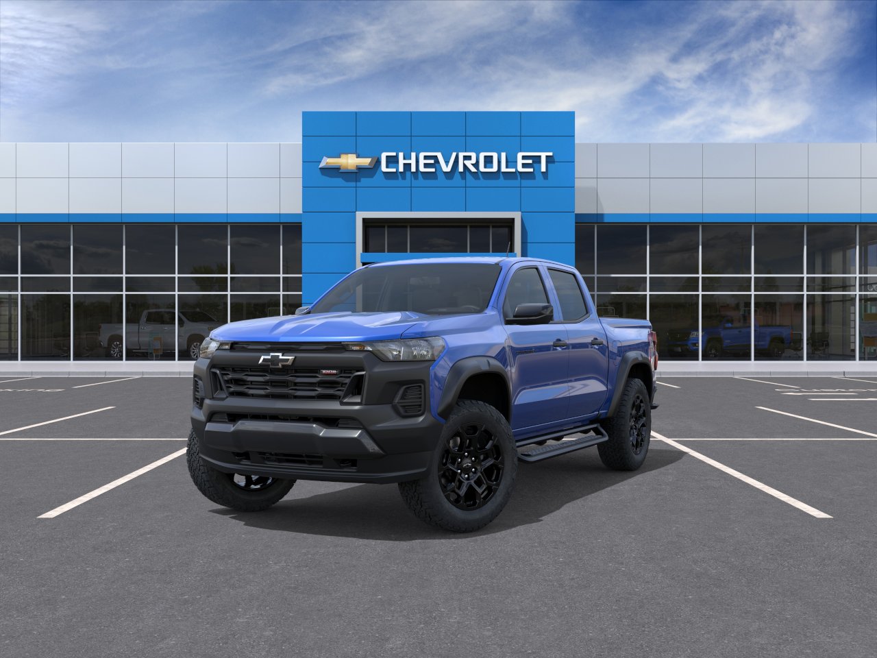New 2026 Reef Blue Metallic Chevrolet Trail Boss image 8