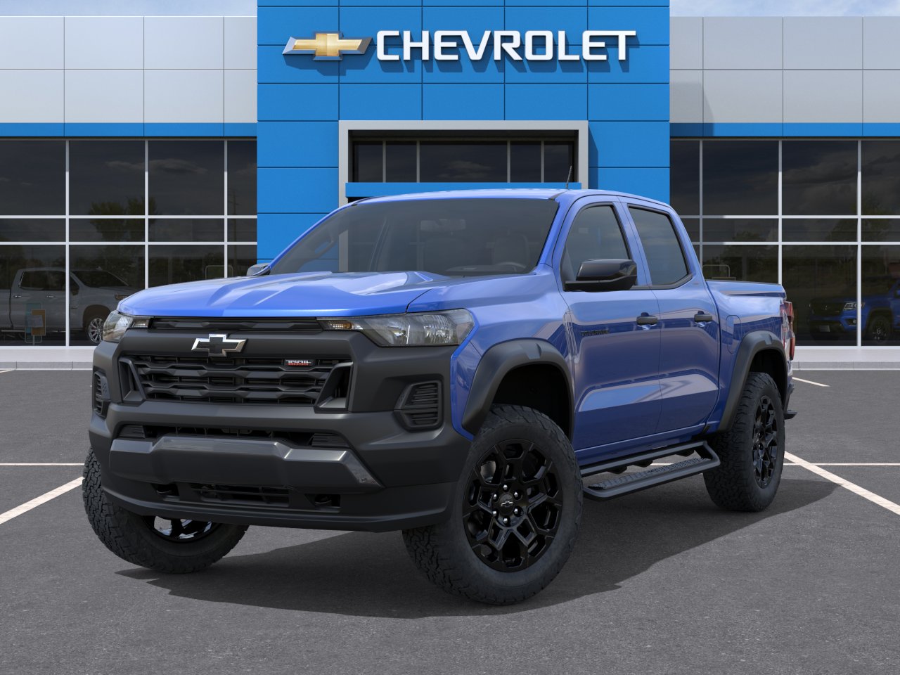 New 2026 Reef Blue Metallic Chevrolet Trail Boss image 6