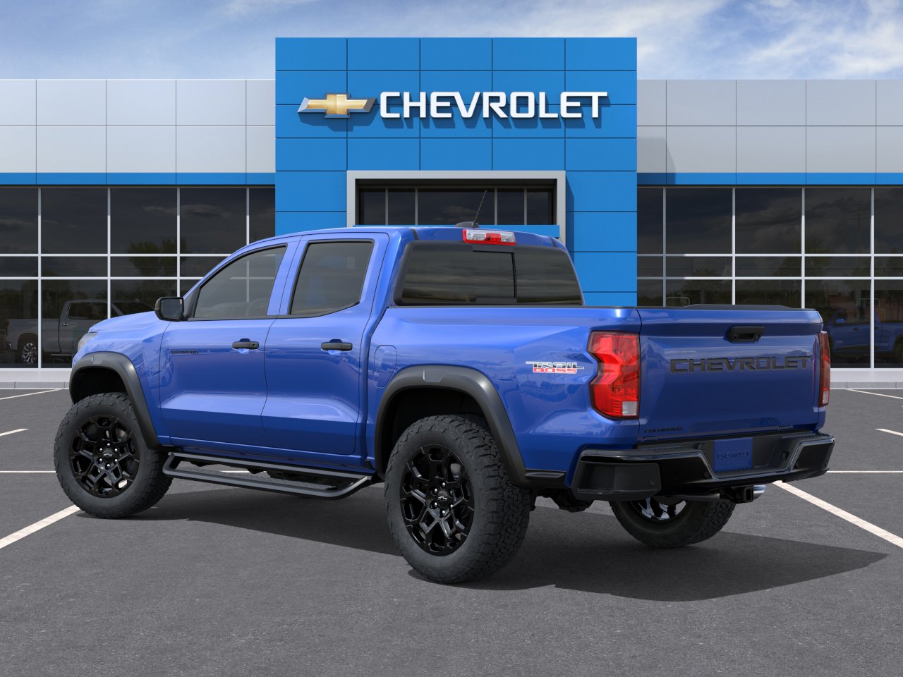 New 2026 Reef Blue Metallic Chevrolet Trail Boss image 3