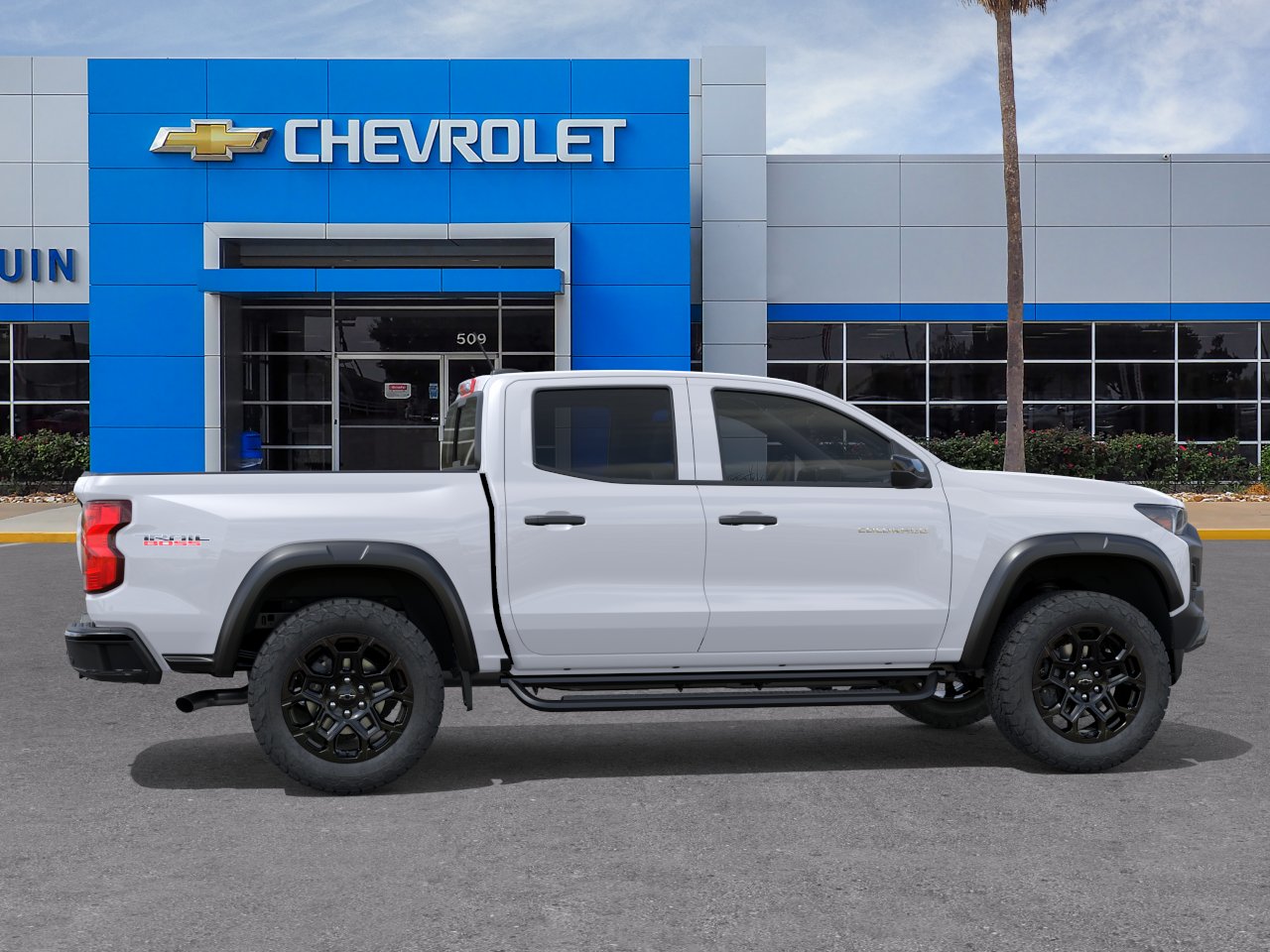New 2026 Summit White Chevrolet Trail Boss image 5