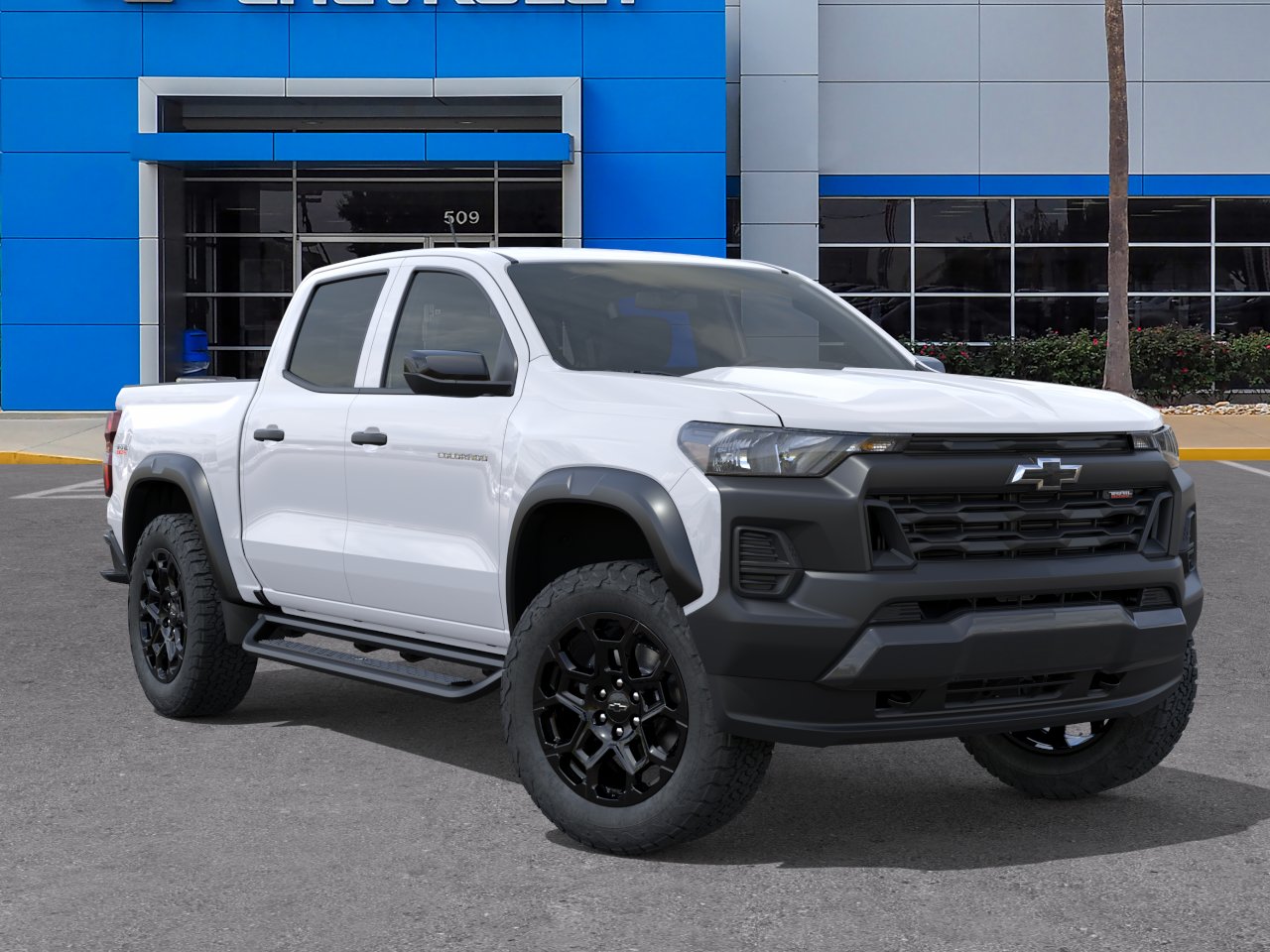 New 2026 Summit White Chevrolet Trail Boss image 7