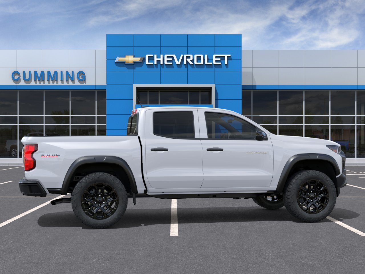 New 2026 Summit White Chevrolet Trail Boss image 5