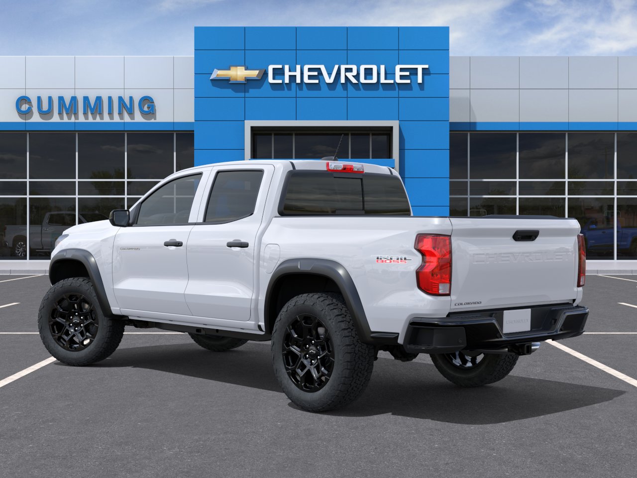 New 2026 Summit White Chevrolet Trail Boss image 3