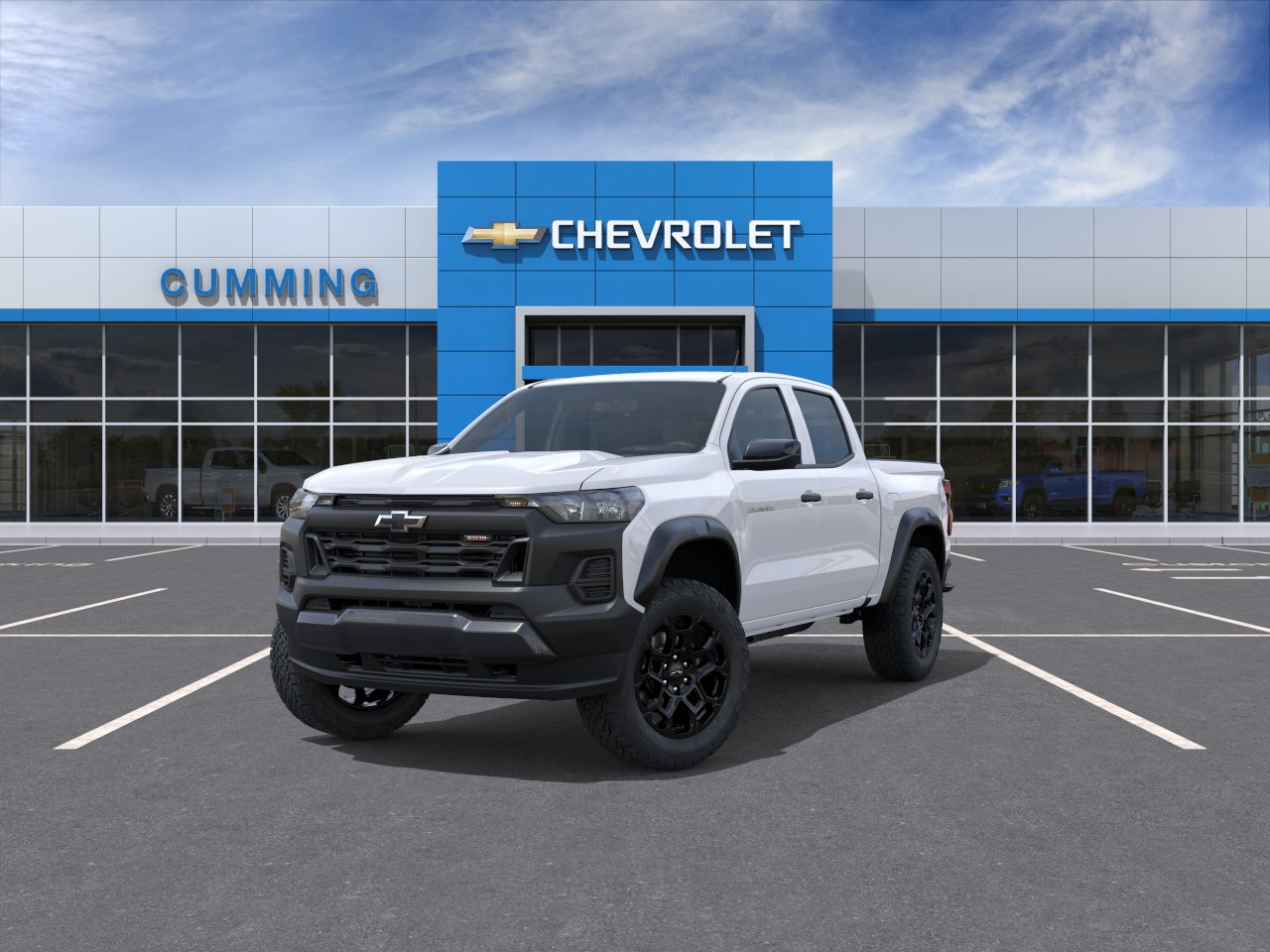 New 2026 Summit White Chevrolet Trail Boss image 8
