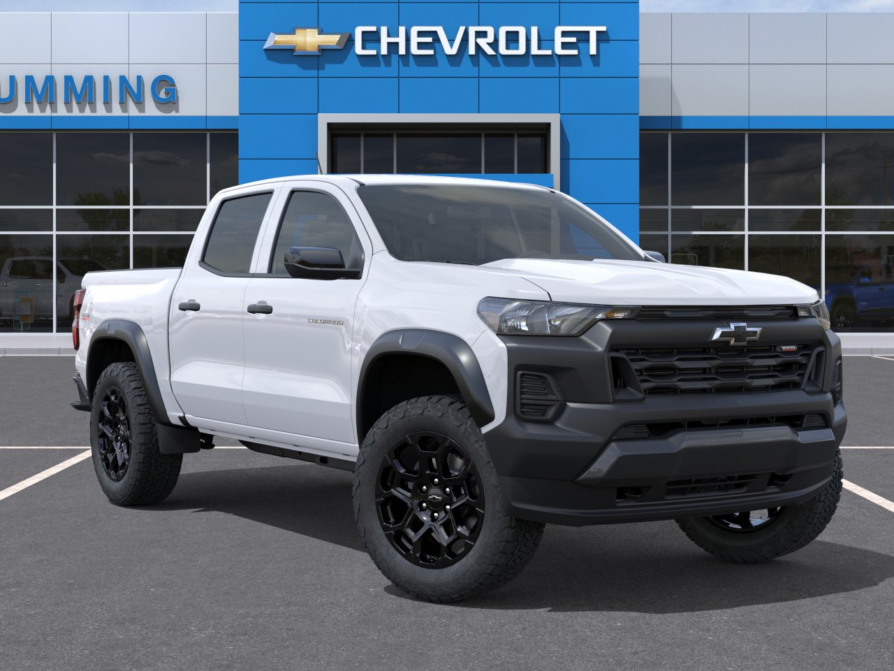 New 2026 Summit White Chevrolet Trail Boss image 7