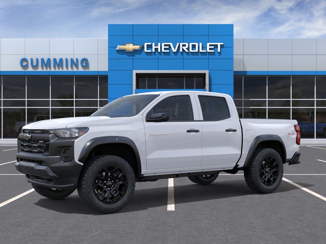 New 2026 Summit White Chevrolet Trail Boss image 2
