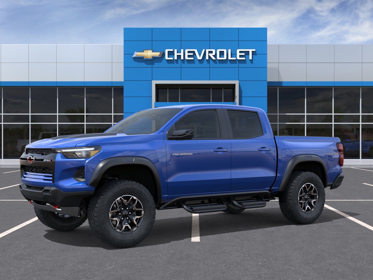 New 2026 Reef Blue Metallic Chevrolet ZR2 image 2