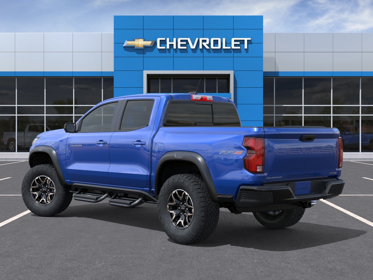 New 2026 Reef Blue Metallic Chevrolet ZR2 image 3