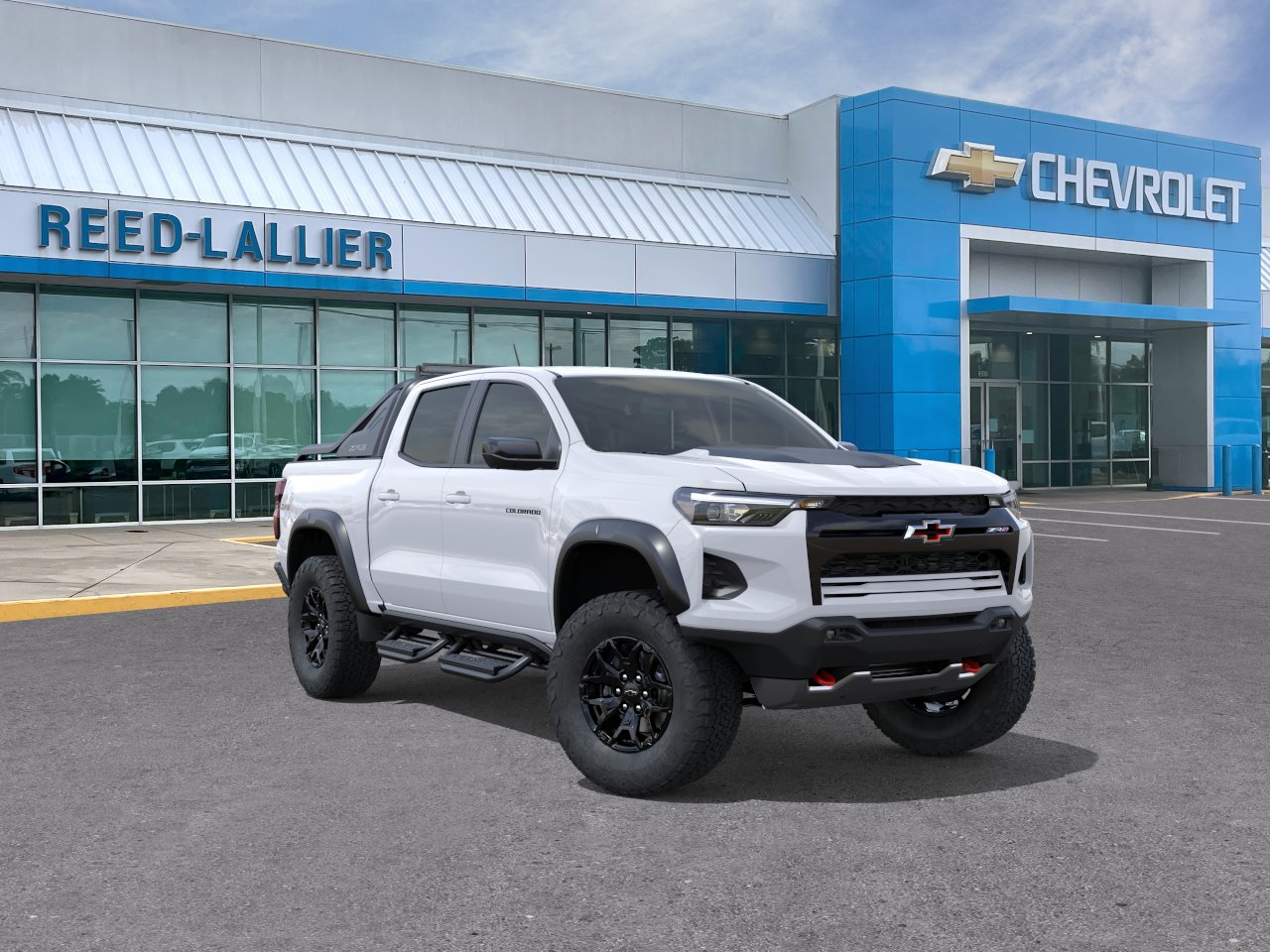 Summit White 2026 Chevrolet Colorado Pickup Truck Four-Wheel Drive