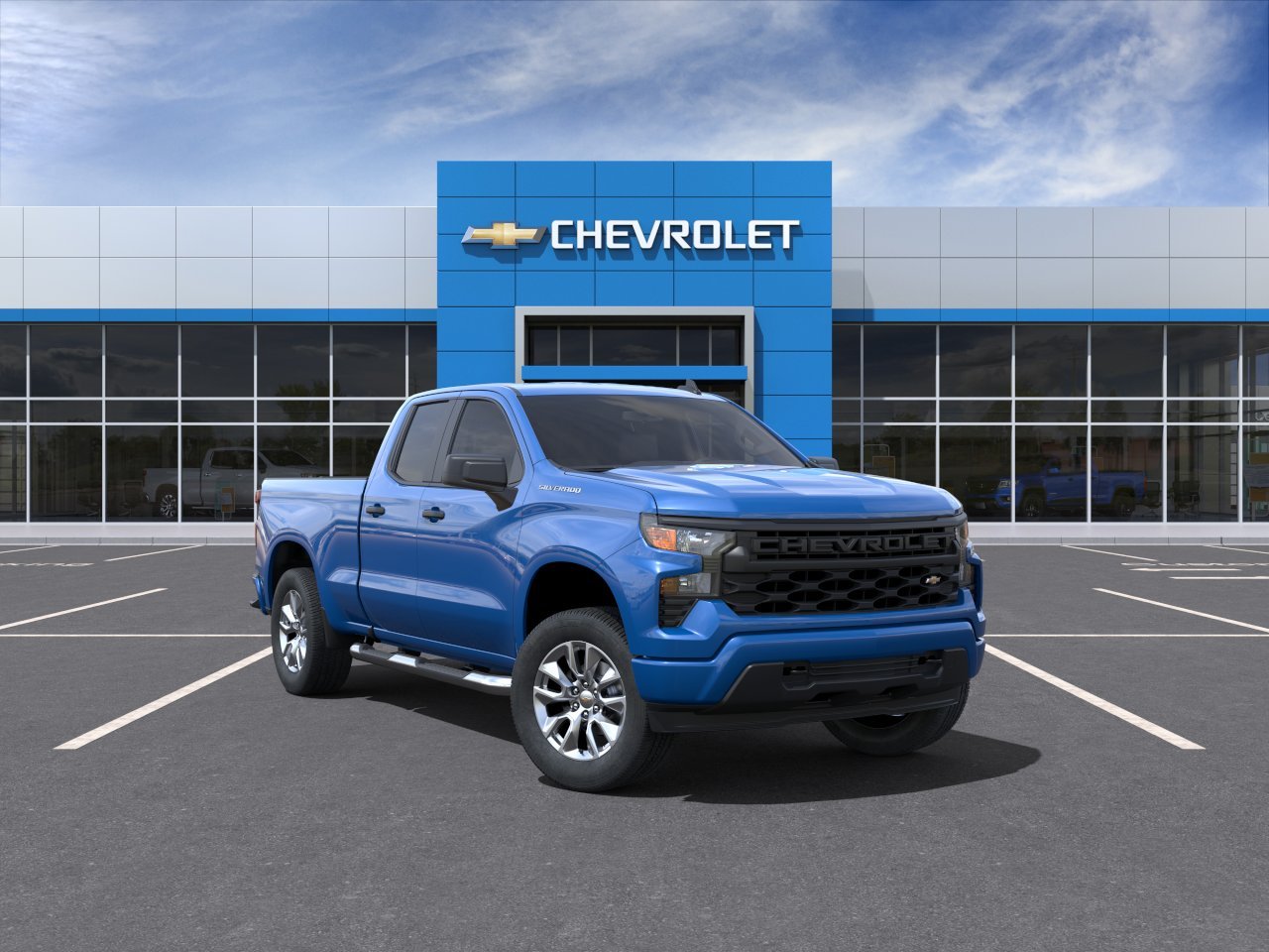 New 2023 Chevrolet Silverado 1500 Custom Double Cab in Orlando