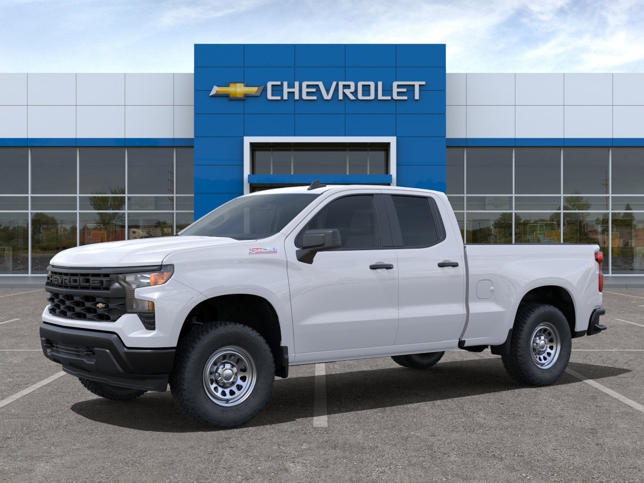 New 2024 Chevrolet Silverado 1500 WT Double Cab in Longview