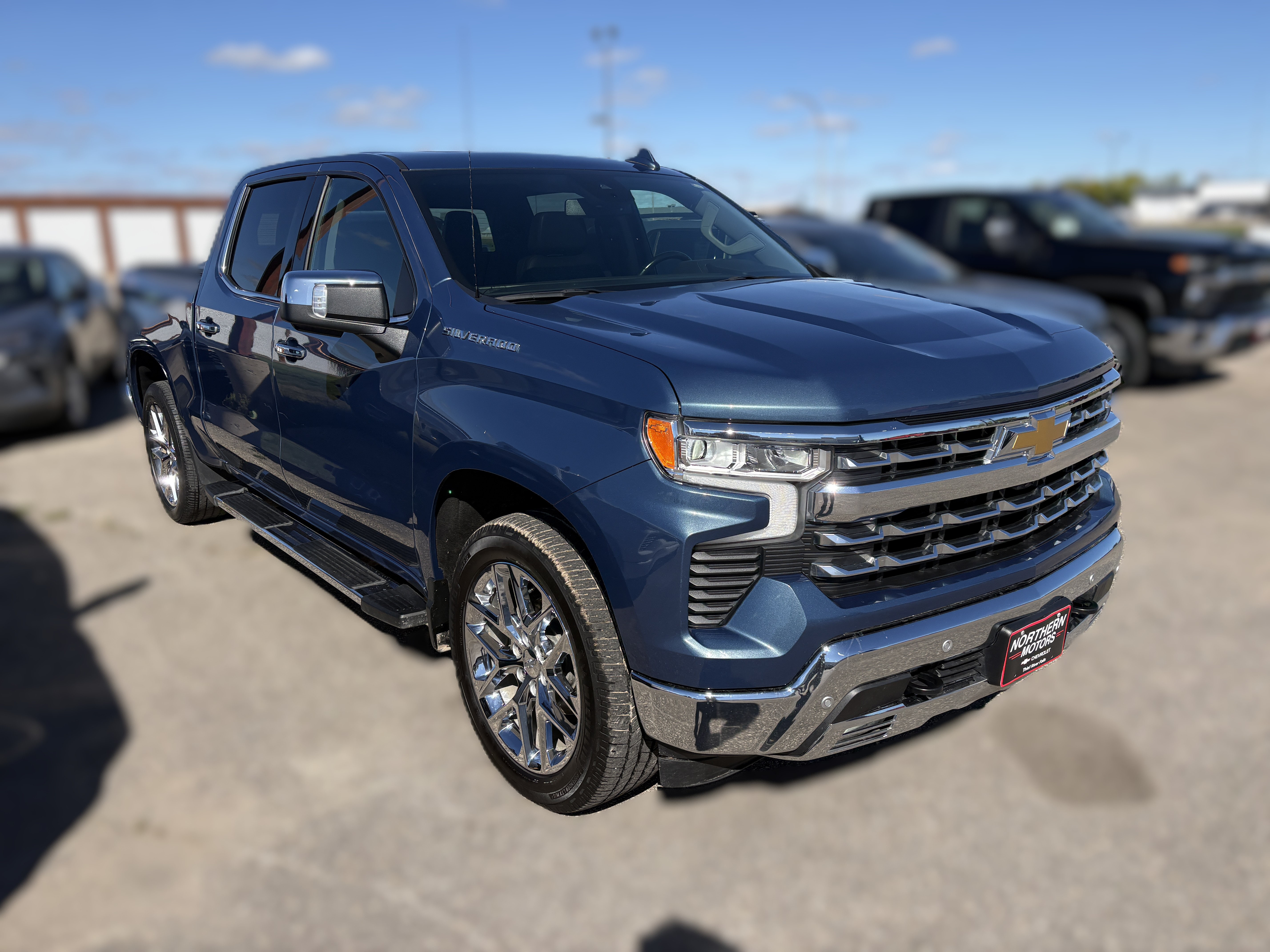 Used 2024 Chevrolet Silverado 1500 LTZ with VIN 1GCUDGED4RZ395643 for sale in Thief River Falls, Minnesota