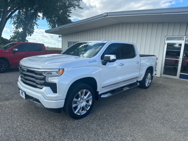 Used 2023 Chevrolet Silverado 1500 High Country with VIN 1GCUDJE81PZ298364 for sale in Rugby, ND