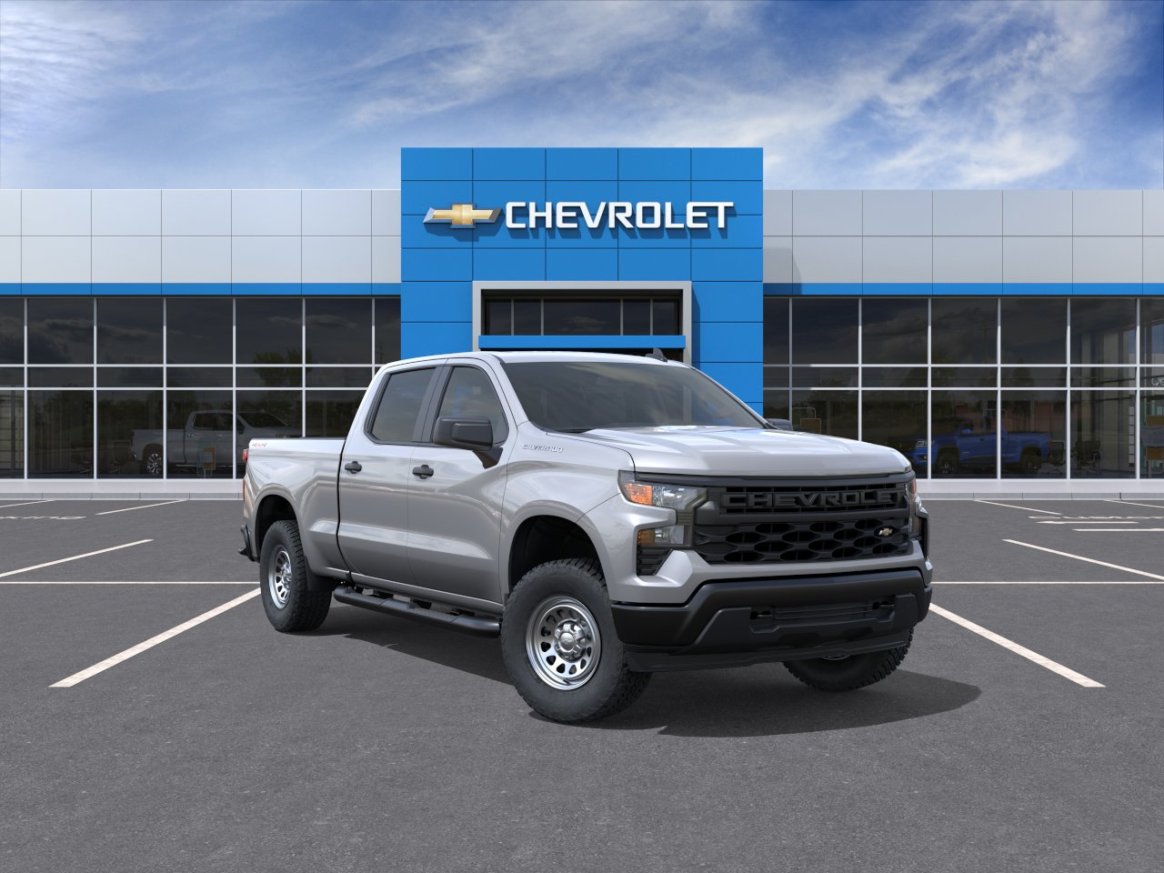 New 2026 Sterling Gray Metallic Chevrolet WT image 25