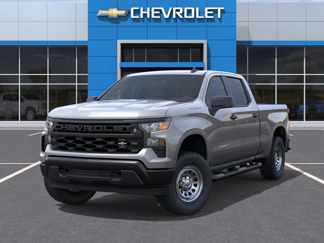 New 2026 Sterling Gray Metallic Chevrolet WT image 30