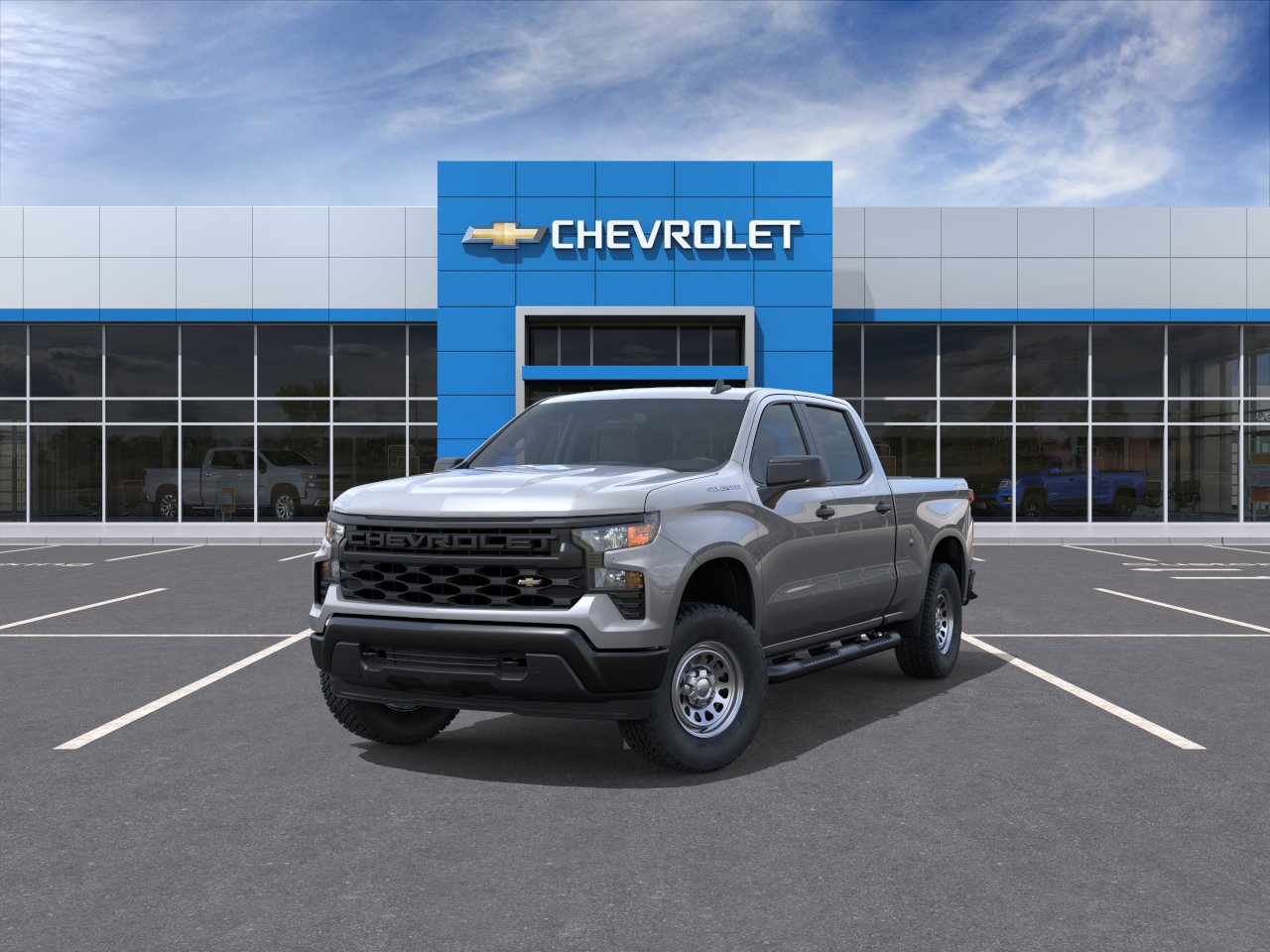 New 2026 Sterling Gray Metallic Chevrolet WT image 32