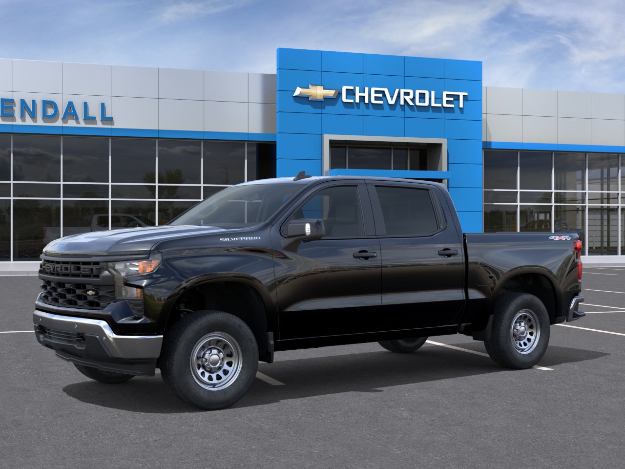 New 2026 Black Chevrolet WT image 2