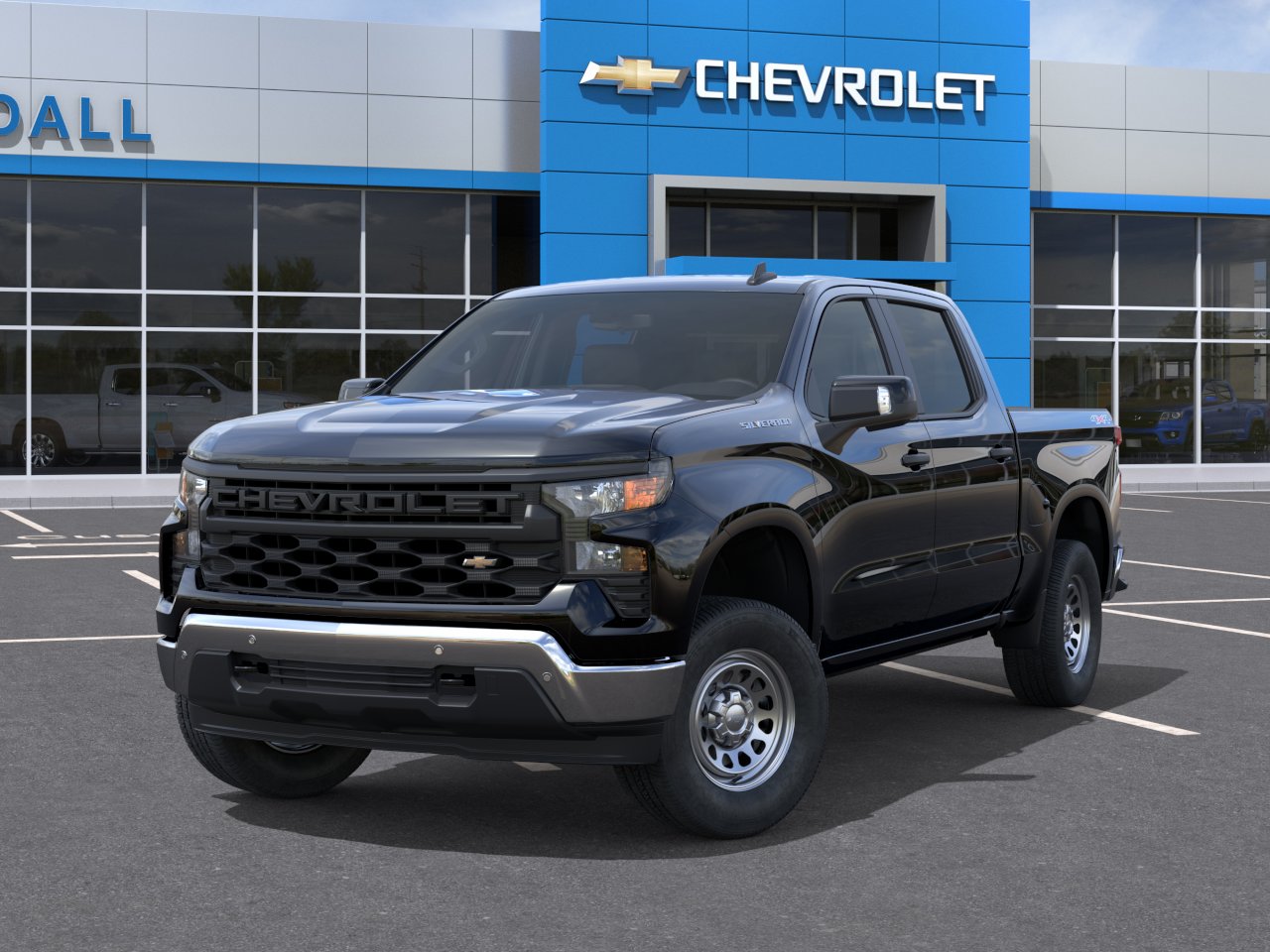 New 2026 Black Chevrolet WT image 6