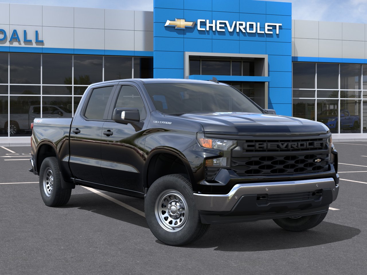 New 2026 Black Chevrolet WT image 7