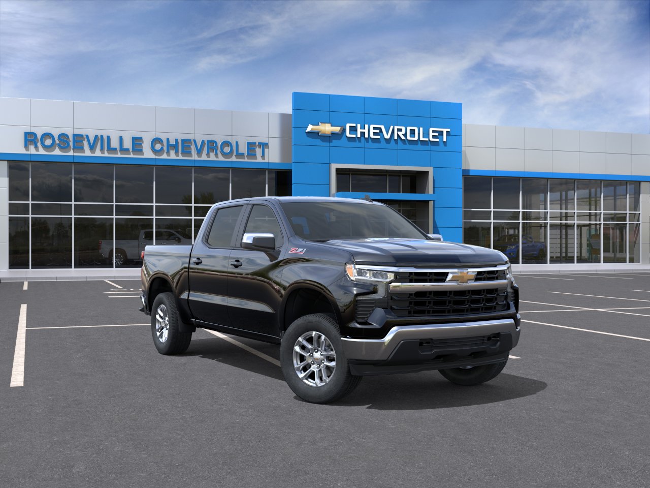 2026 Chevrolet Silverado 1500 LT Crew Cab for sale - Stock #263006 - Black - New at My True Fleet