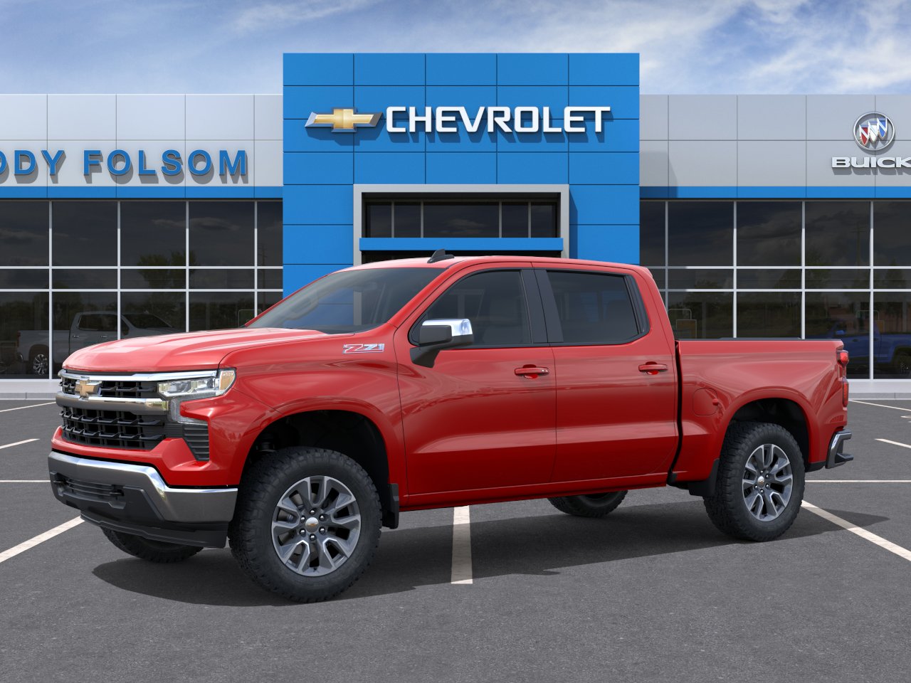 New 2026 Red Hot Chevrolet LT image 2