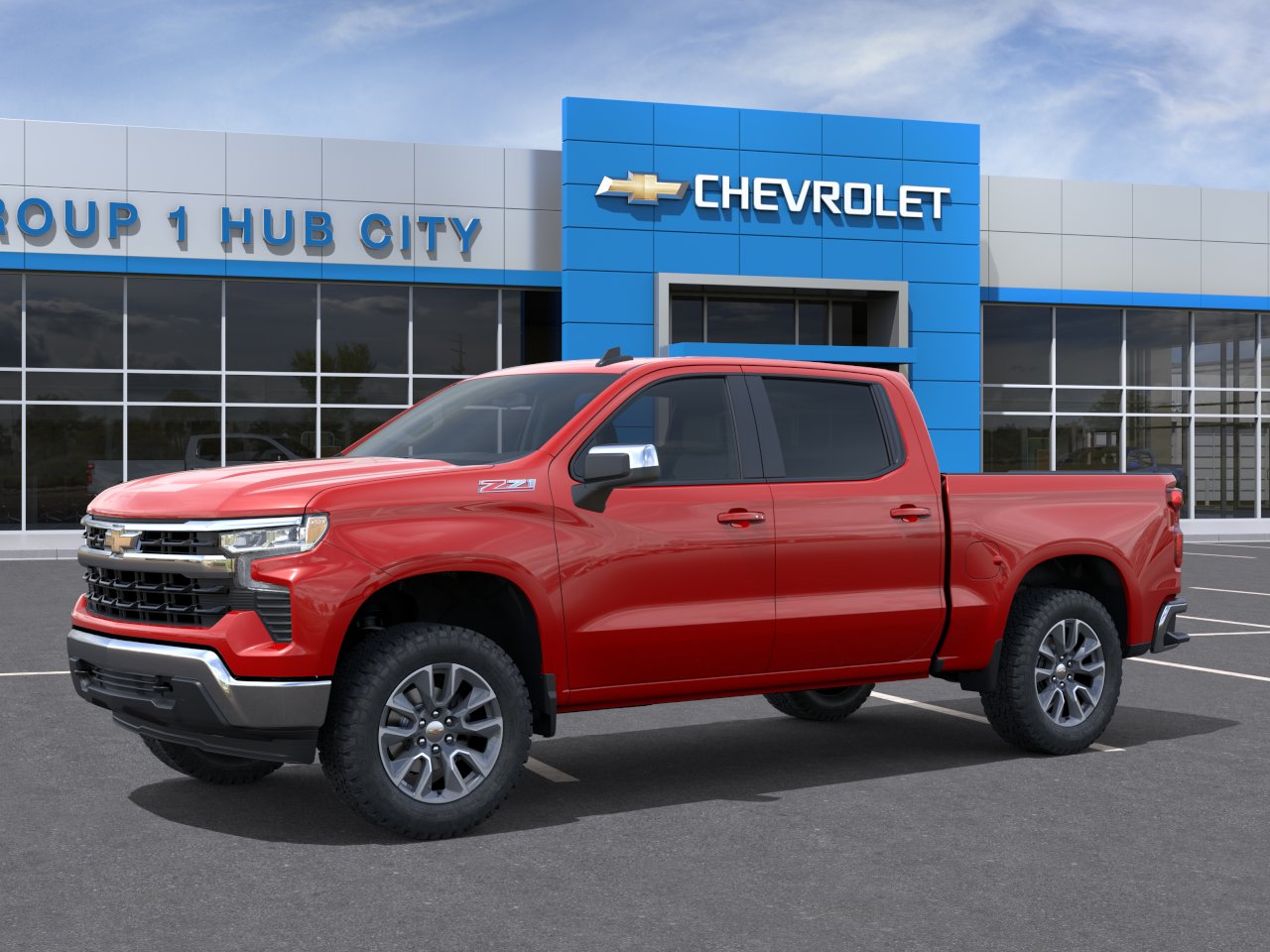 New 2026 Red Hot Chevrolet LT image 2