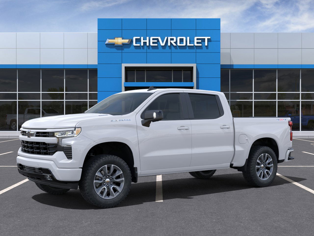 New 2025 Summit White Chevrolet RST image 2