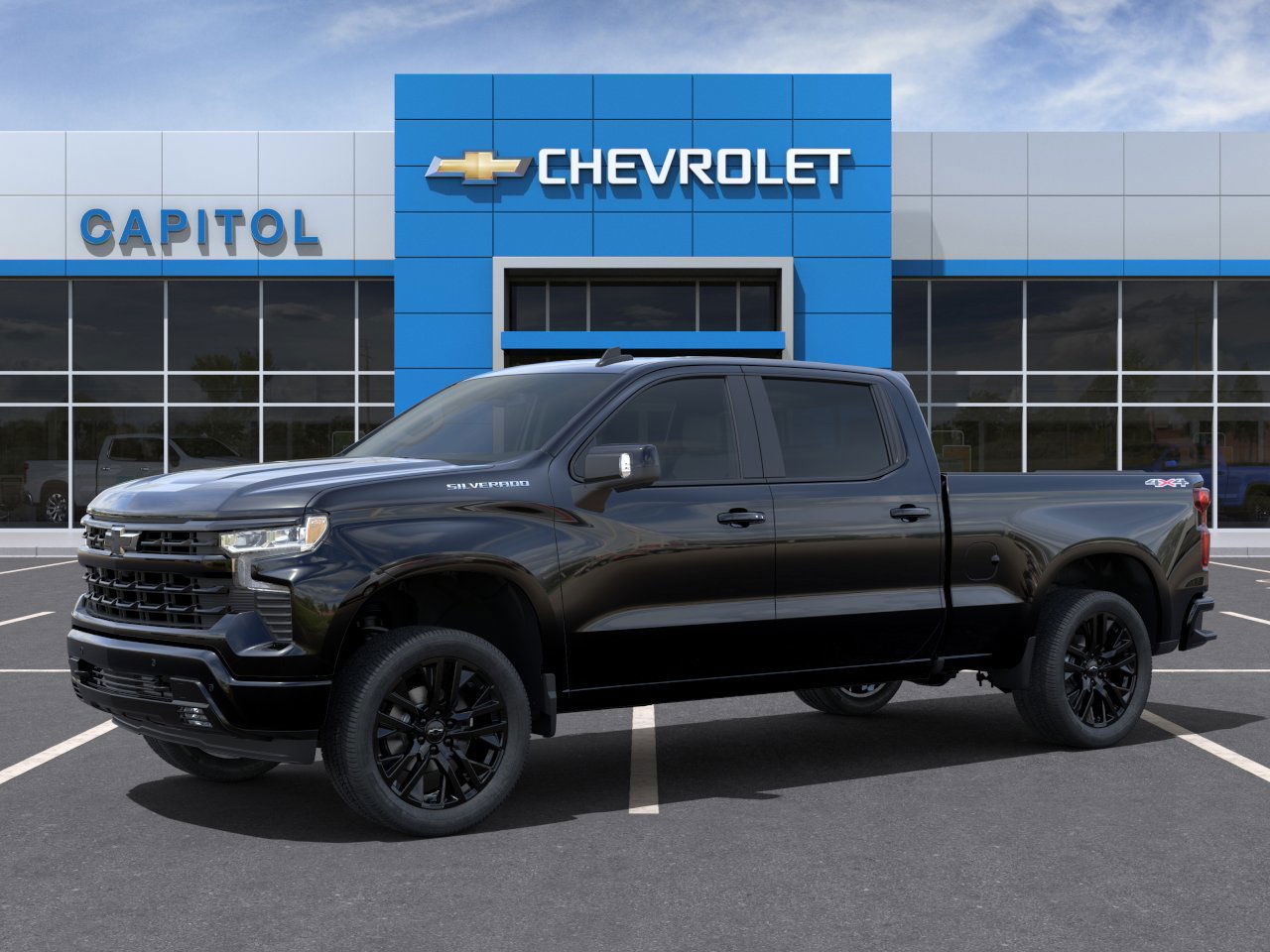 New 2025 Black Chevrolet RST image 2