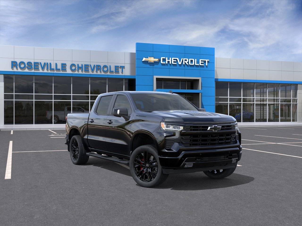 2026 Chevrolet Silverado 1500 RST Crew Cab for sale - Stock #261881 - Black - New at My True Fleet