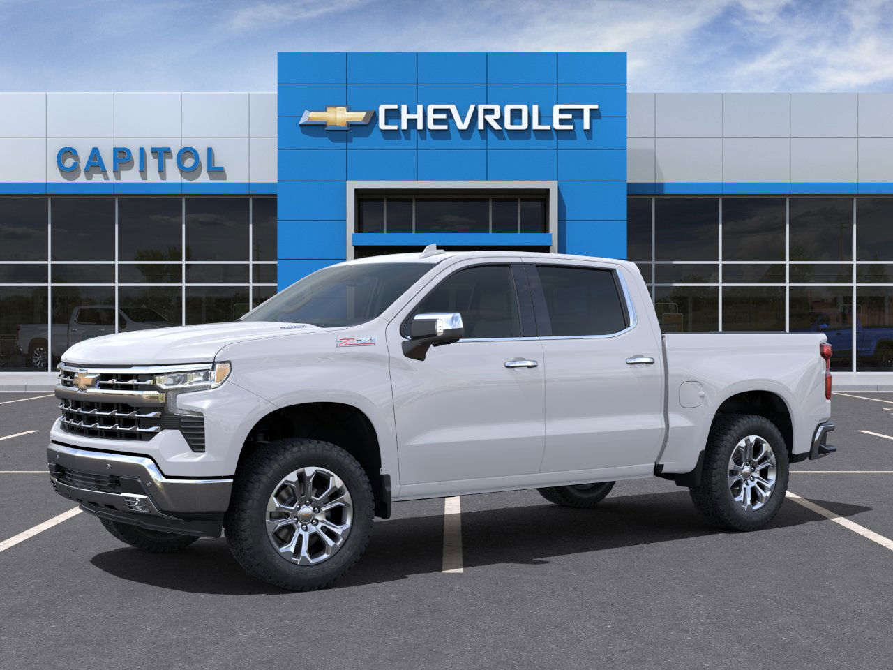 New 2025 Summit White Chevrolet LTZ image 2