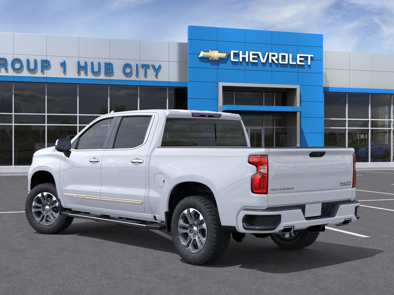 New 2026 Polar White Tricoat Chevrolet High Country image 3