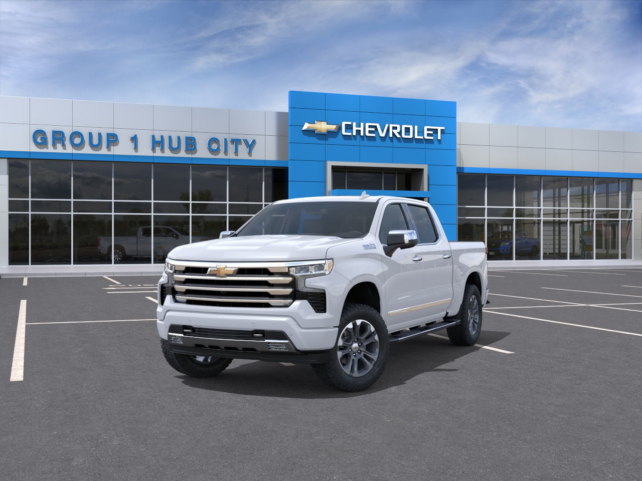 New 2026 Polar White Tricoat Chevrolet High Country image 8