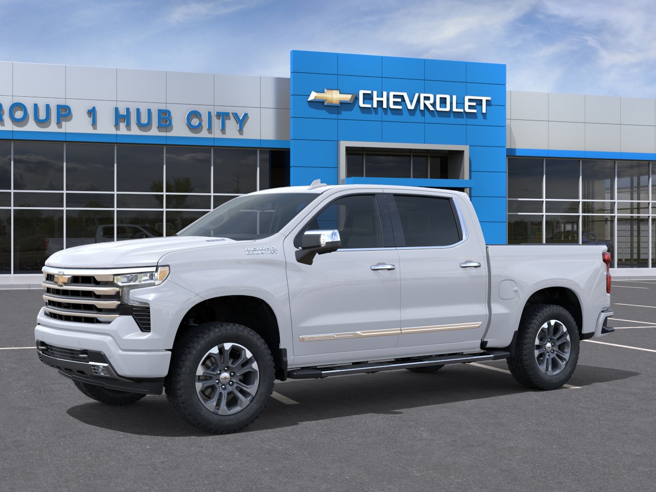 New 2026 Polar White Tricoat Chevrolet High Country image 2