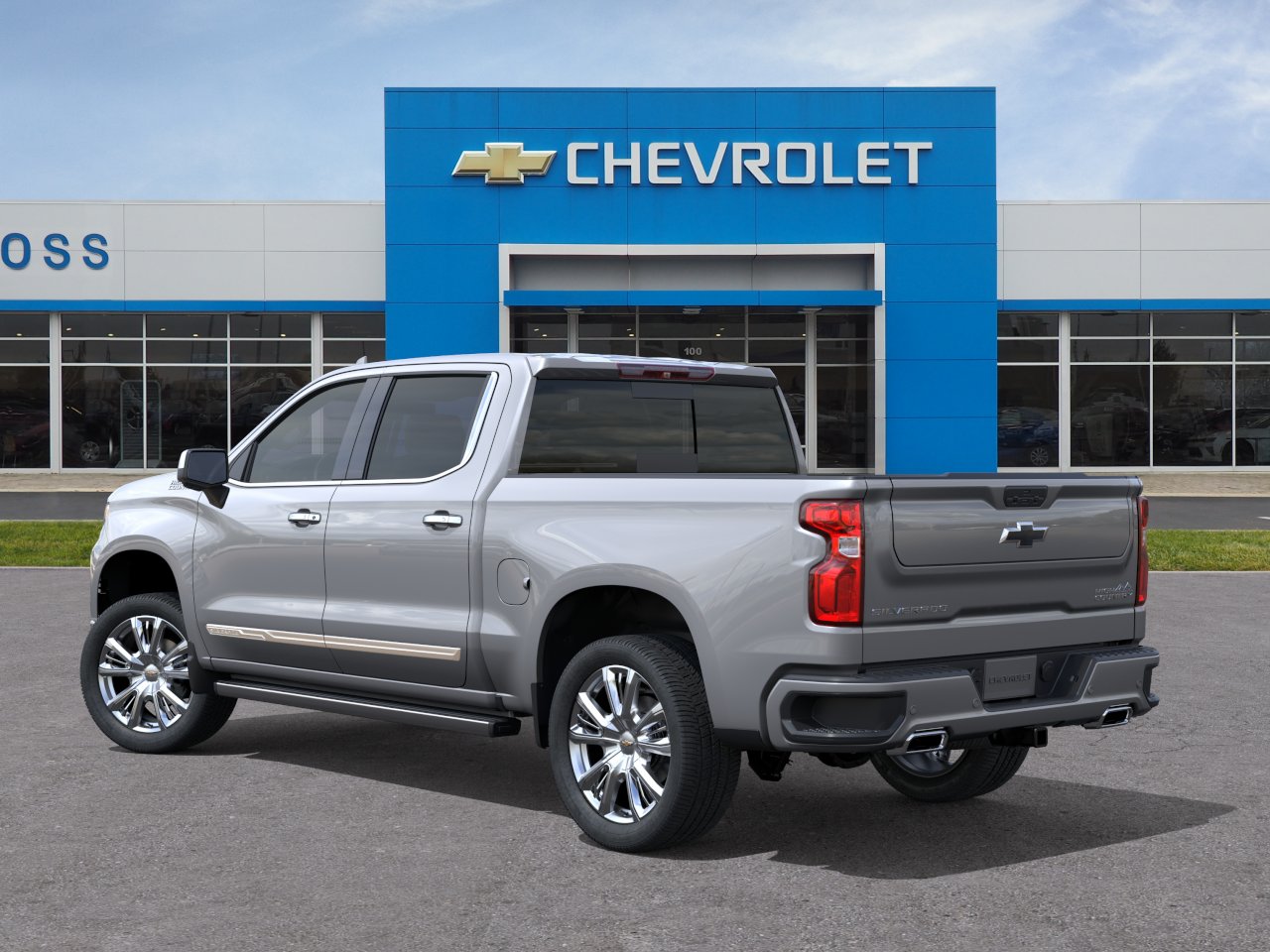 New 2026 Sterling Gray Metallic Chevrolet High Country image 3