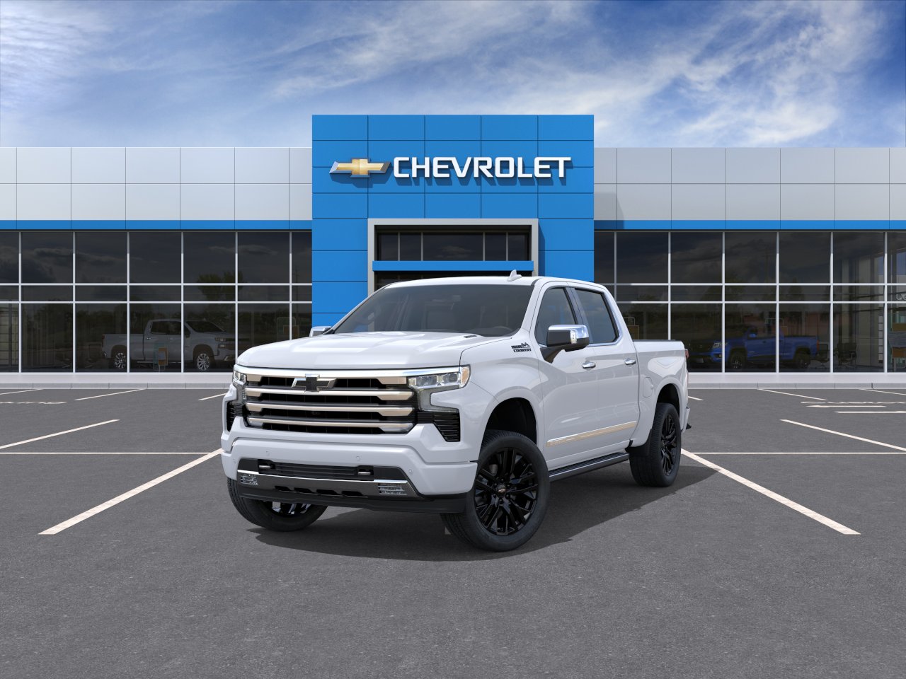 New 2026 Polar White Tricoat Chevrolet High Country image 8