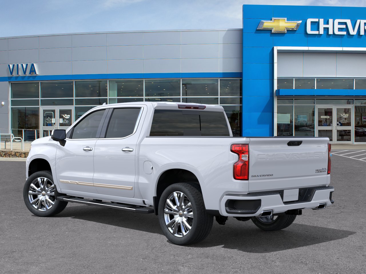 New 2026 Polar White Tricoat Chevrolet High Country image 3